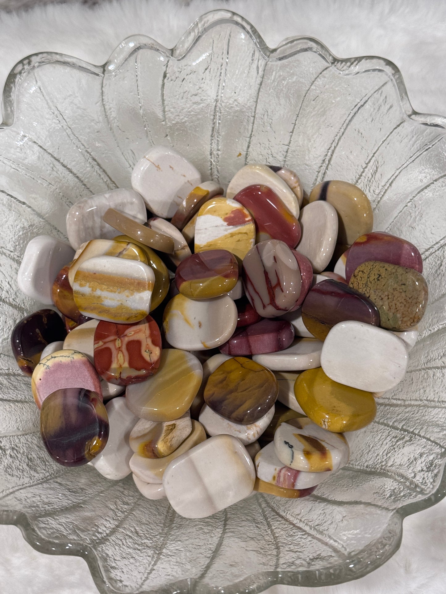 Mookaite Jasper Smooth Small Flat Stone