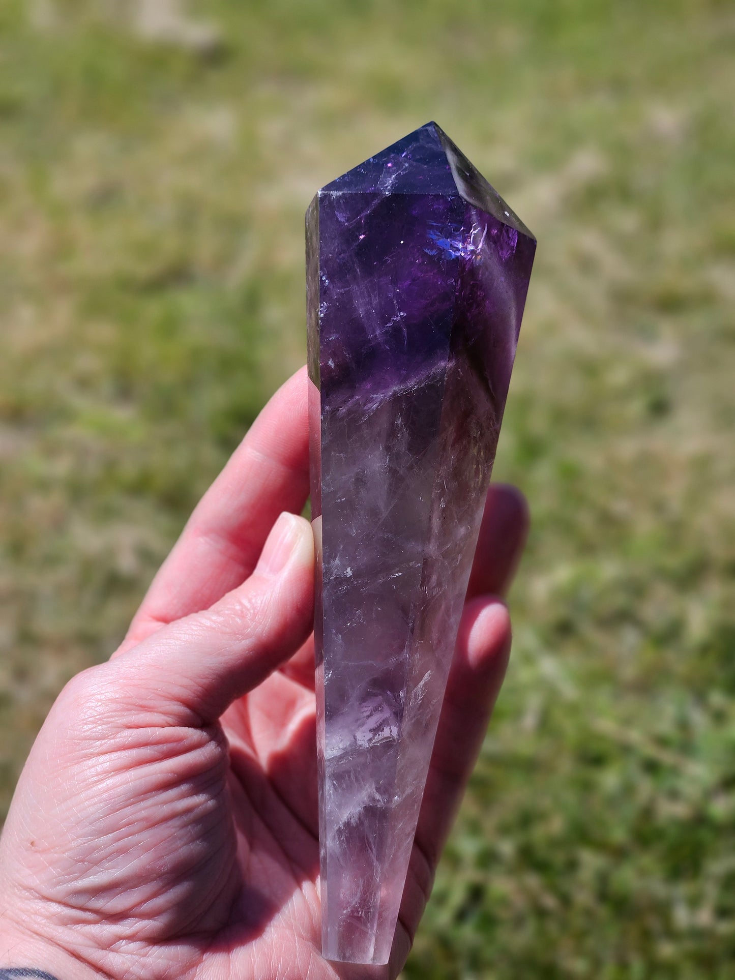 Amethyst Wand on Stand