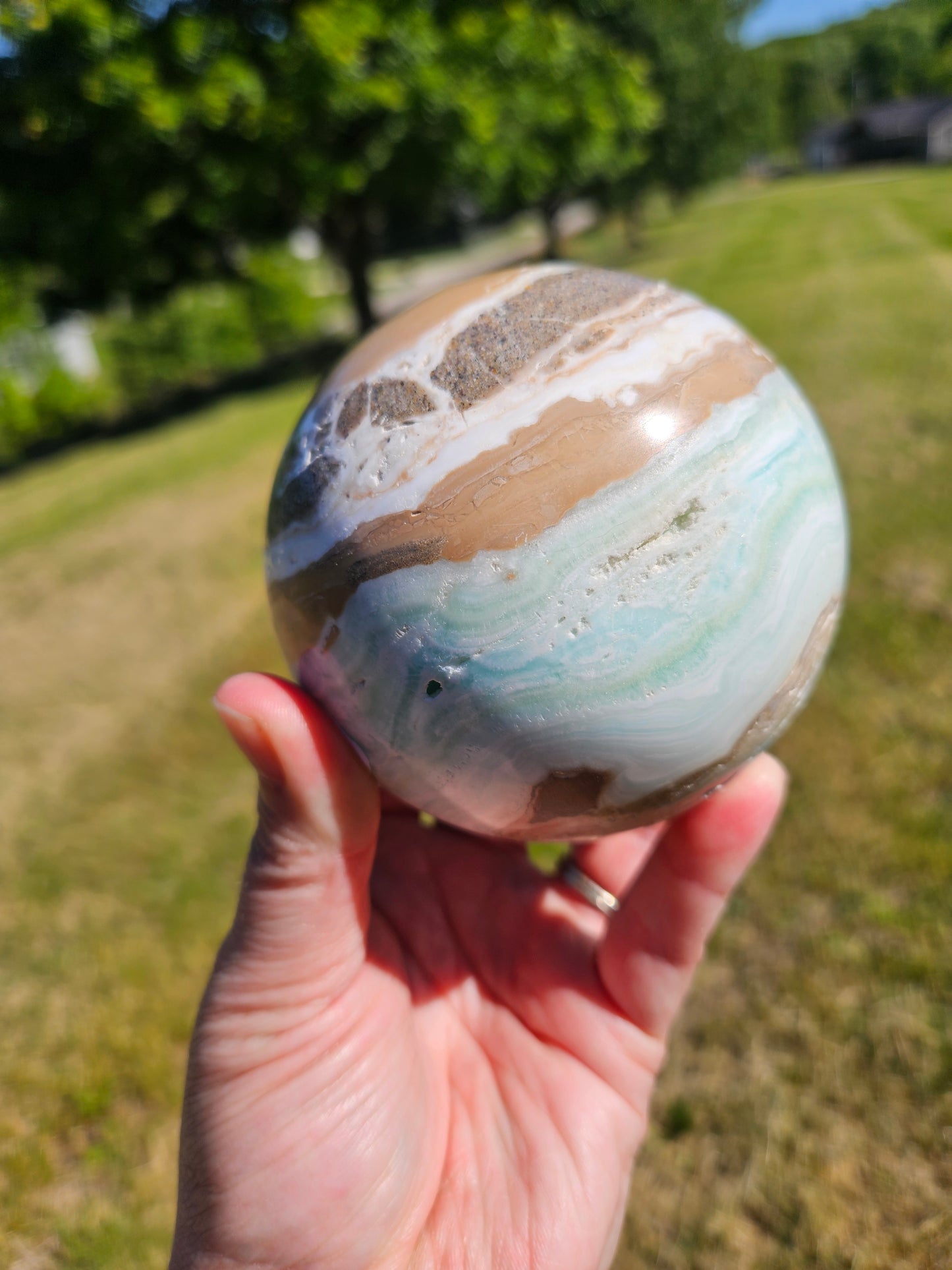 Caribbean Calcite Sphere
