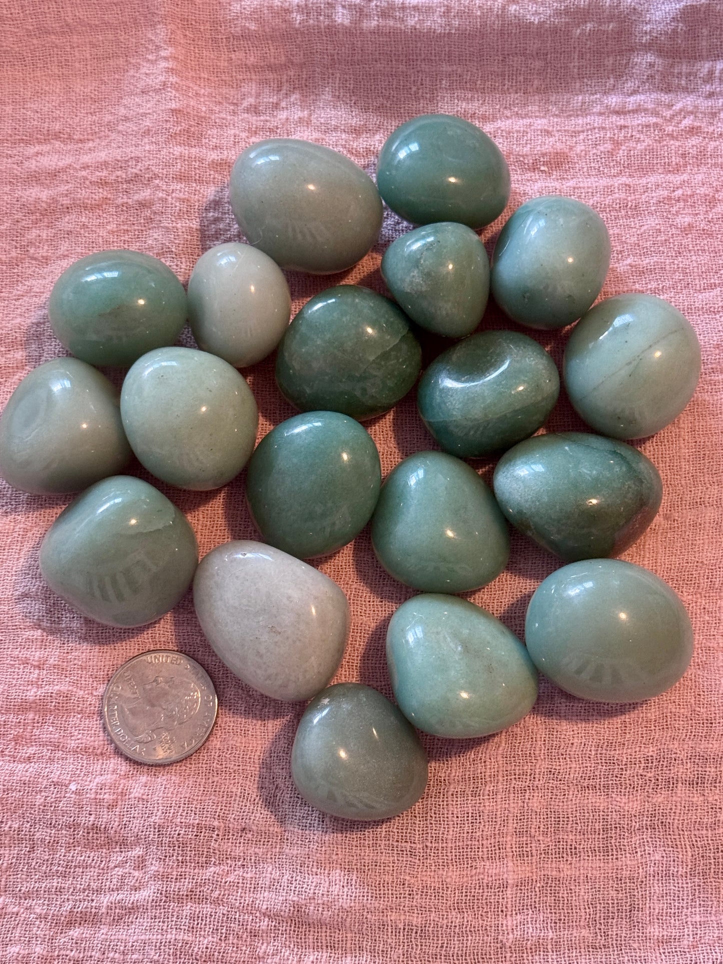 Green Aventurine Tumbles