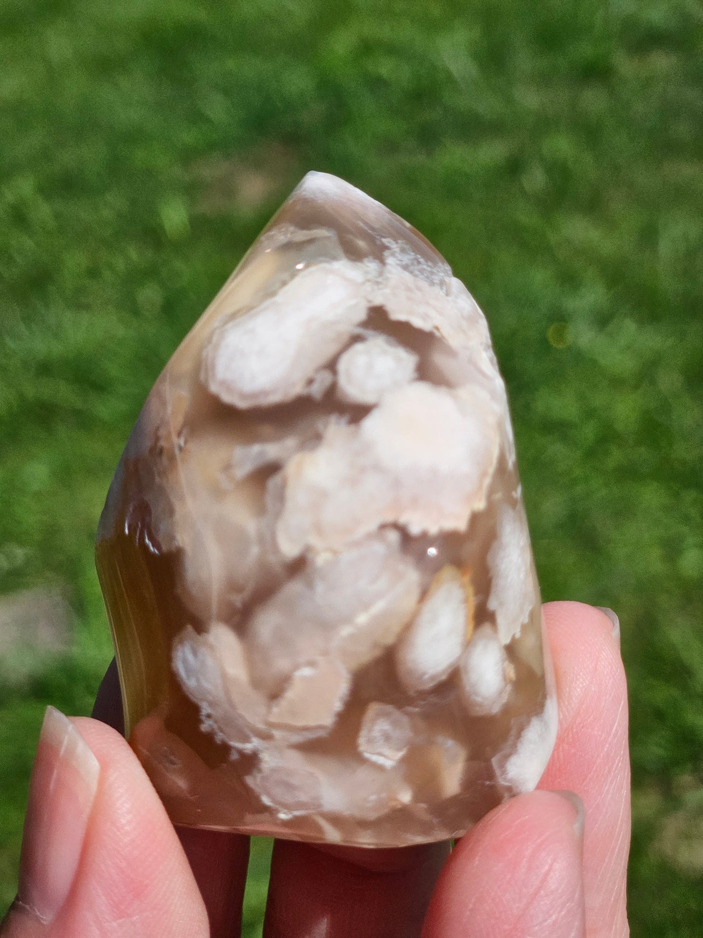 Flower Agate Flame