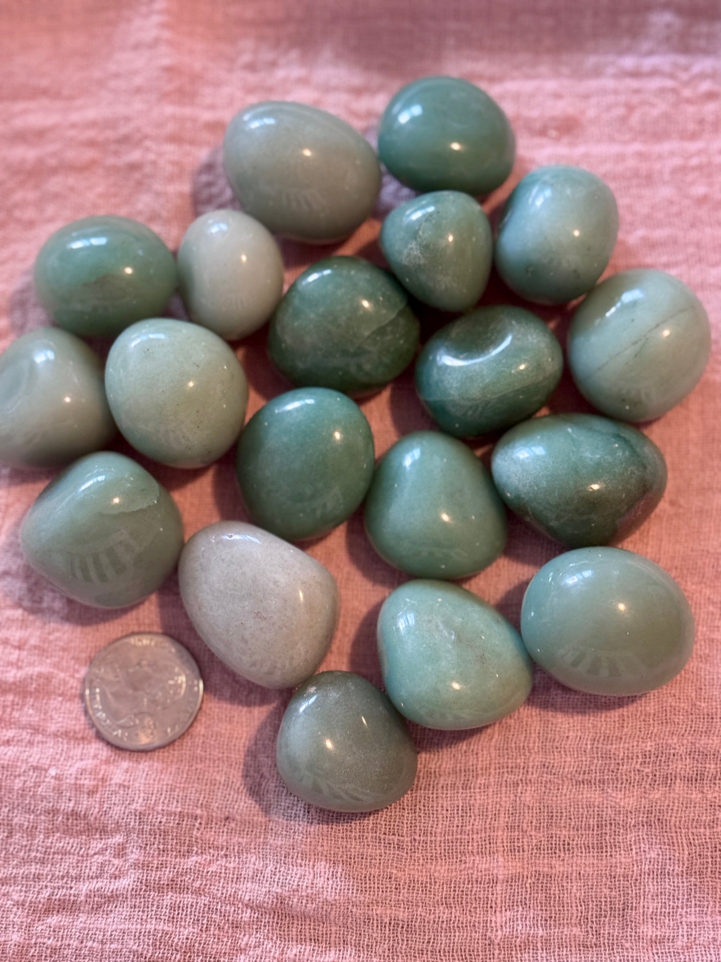 Green Aventurine Tumbles