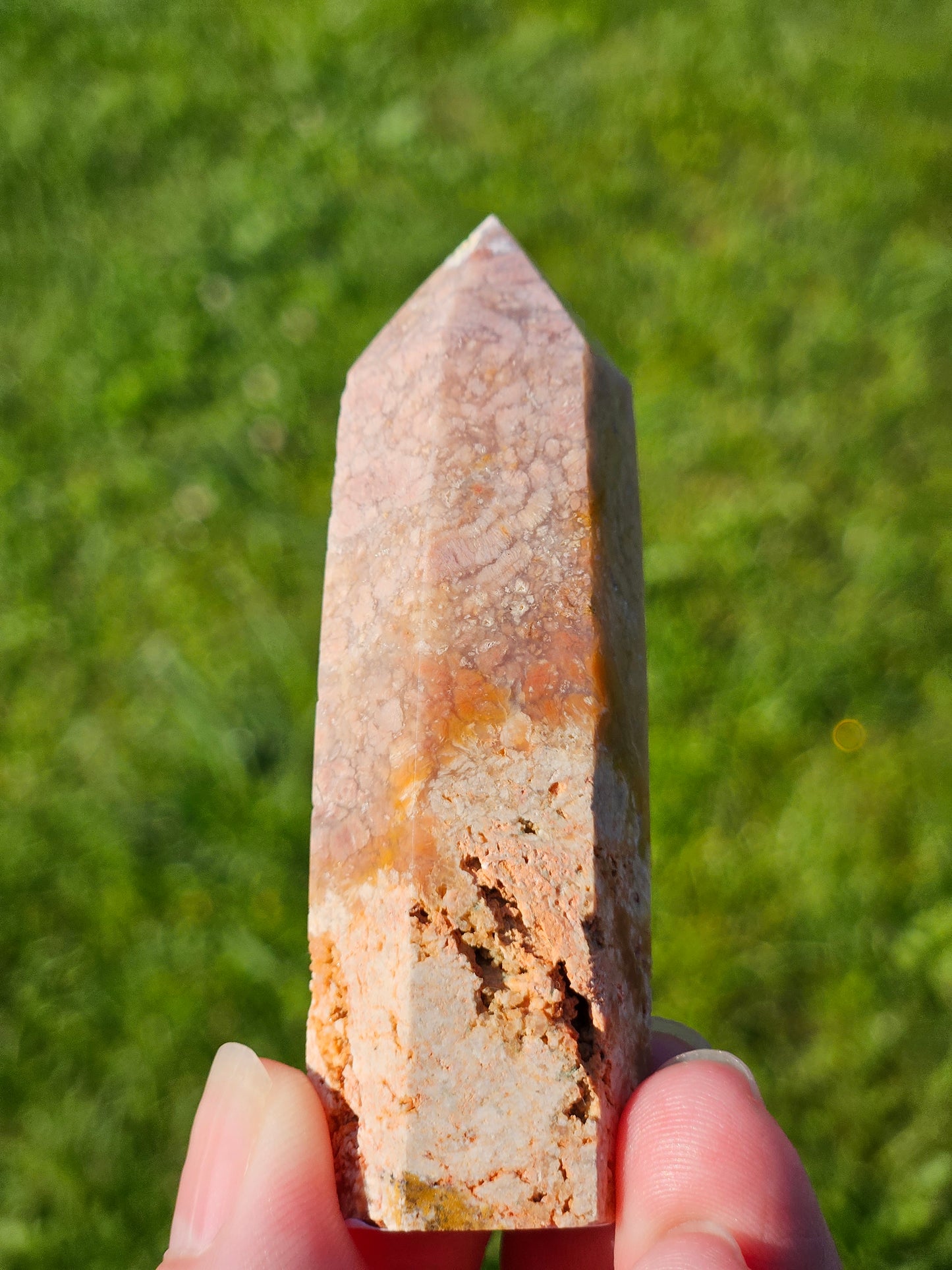 Snowflake Agate Tower