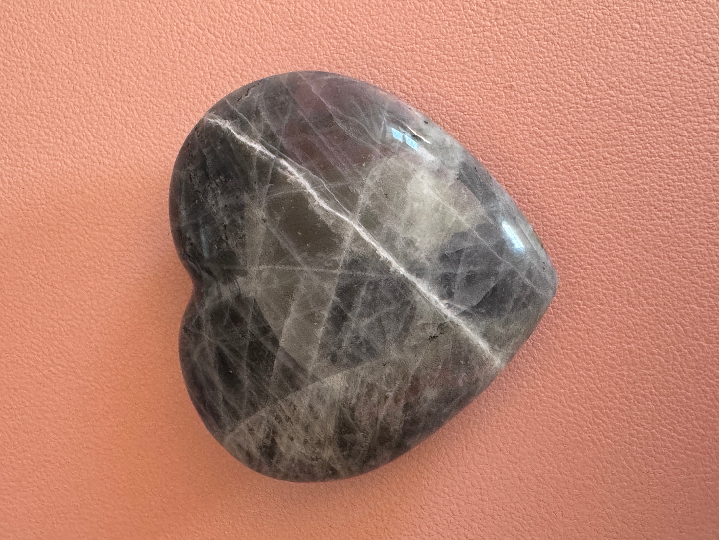 Labradorite Heart D