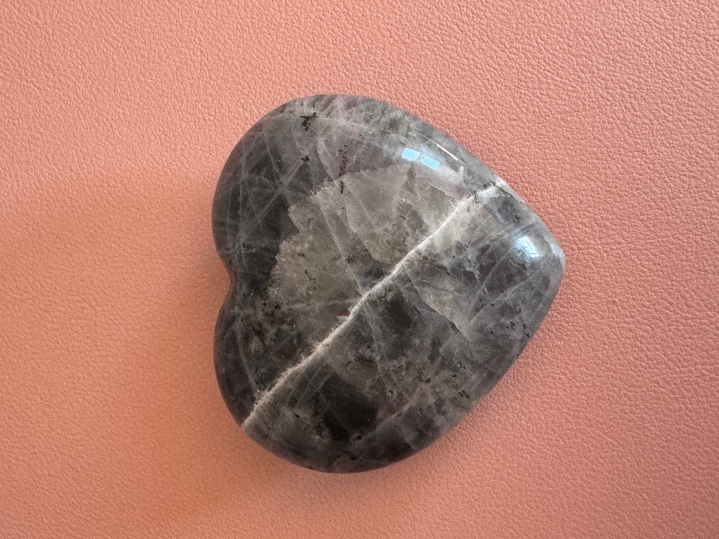 Labradorite Heart D