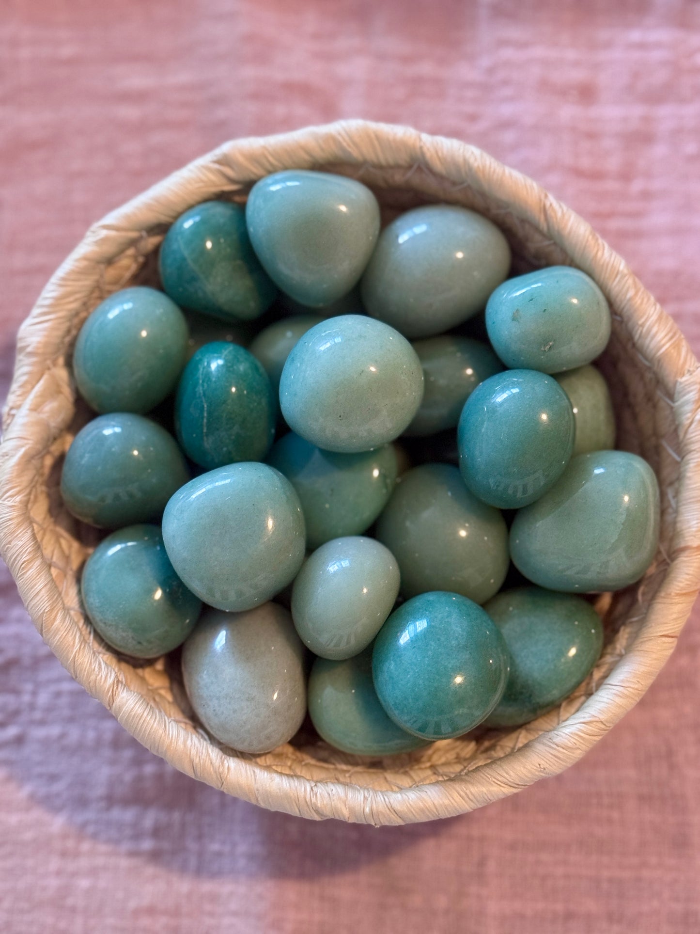 Green Aventurine Tumbles