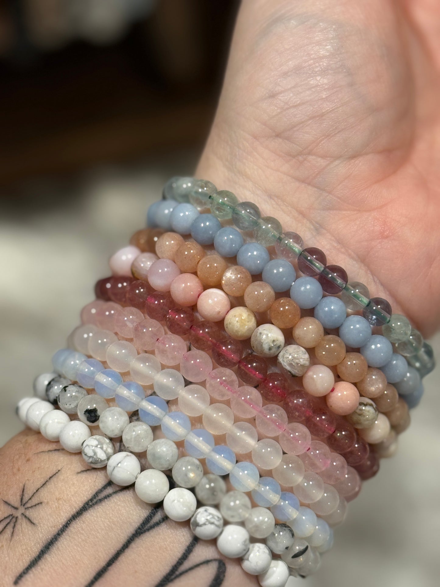 6MM Crystal Bracelets