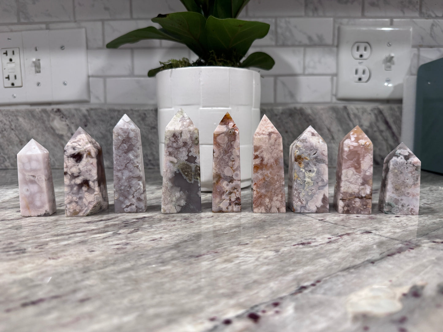 Flower Agate Towers