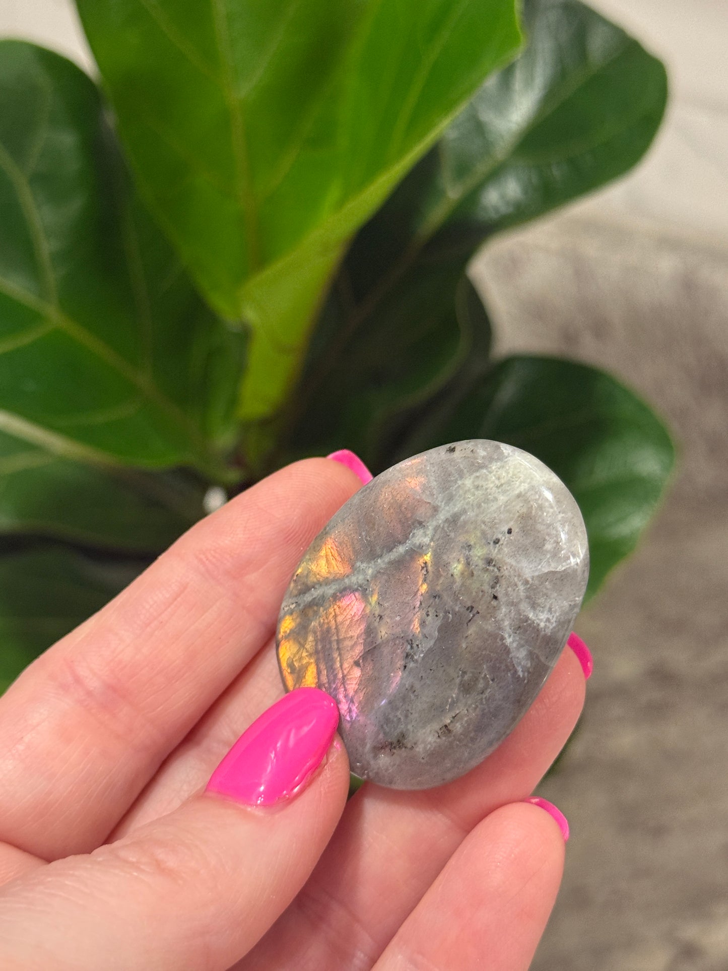 Labradorite Flat Stones