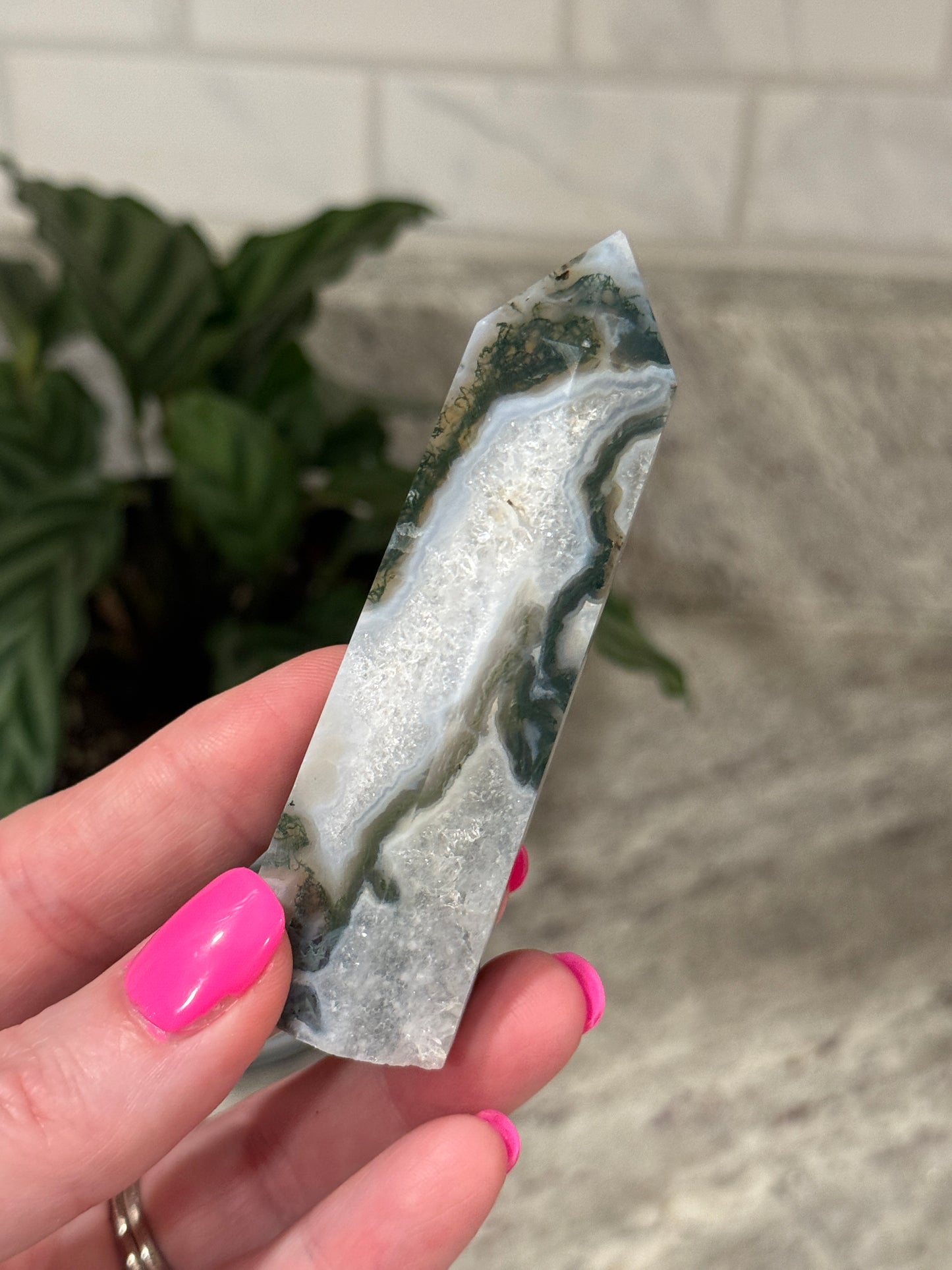 Moss Agate Towers