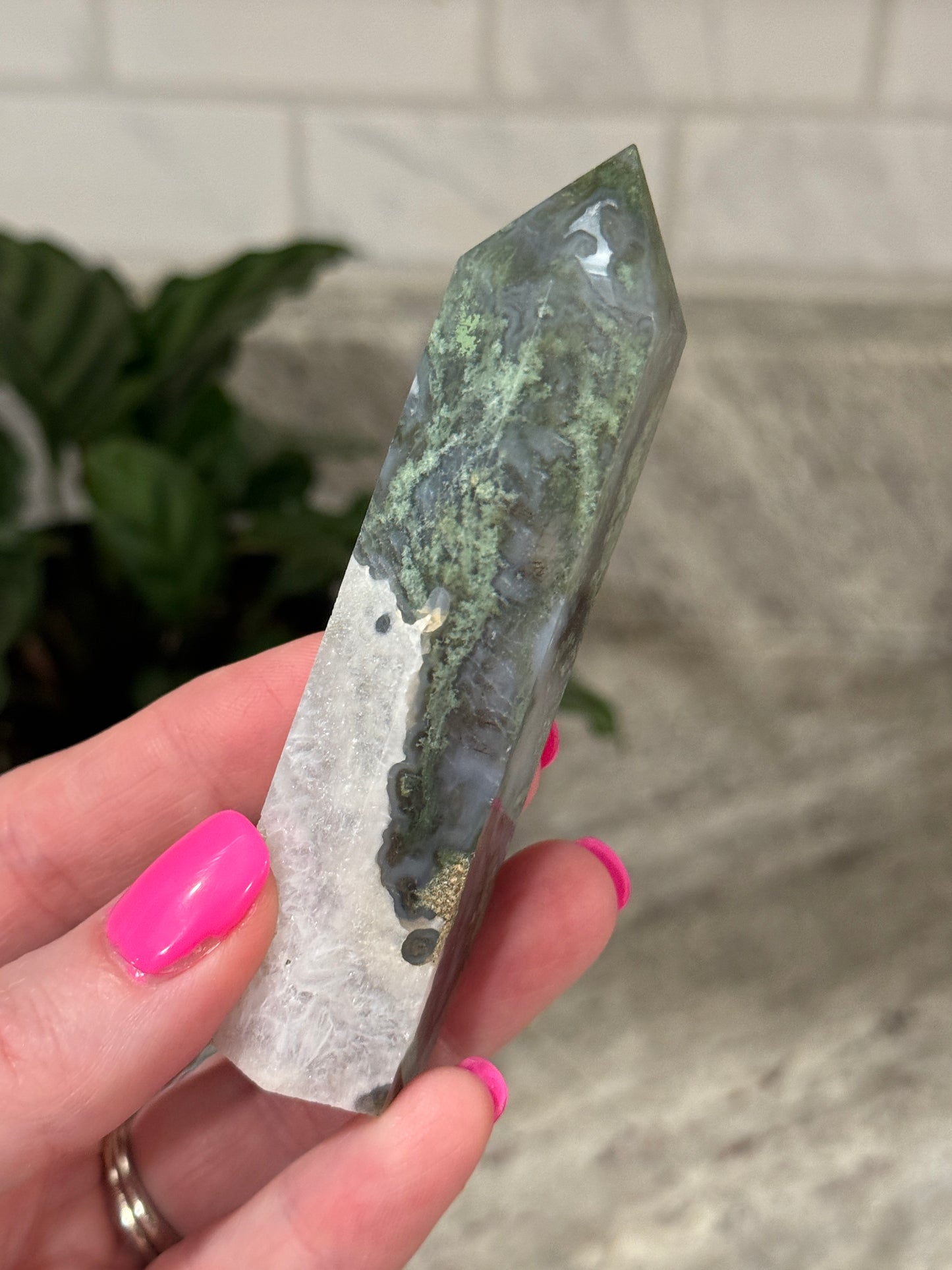 Moss Agate Towers
