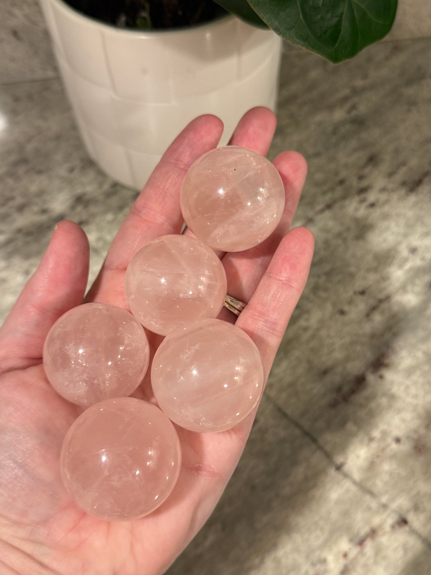 Rose Quartz Mini Sphere