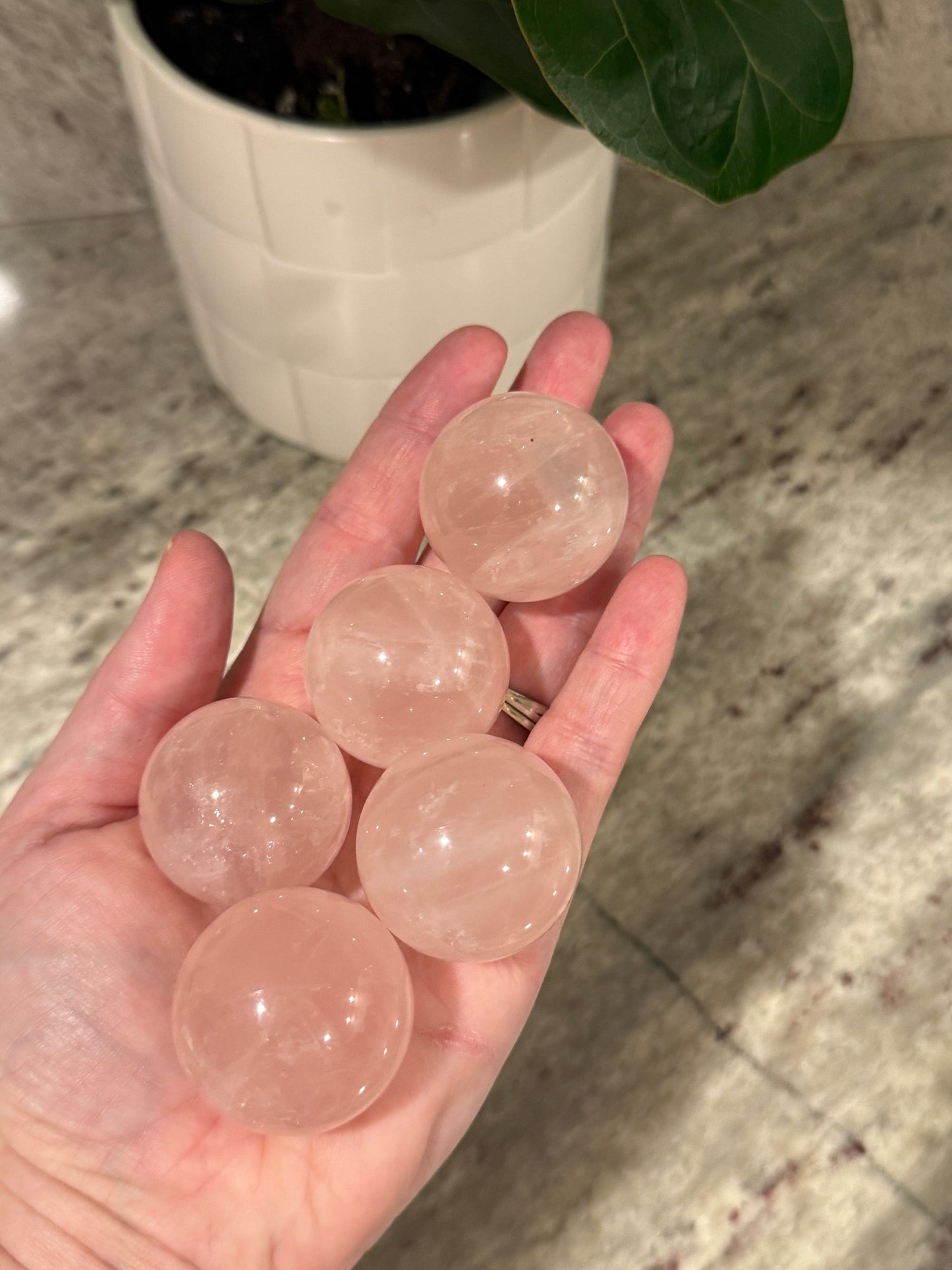 Rose Quartz Mini Sphere