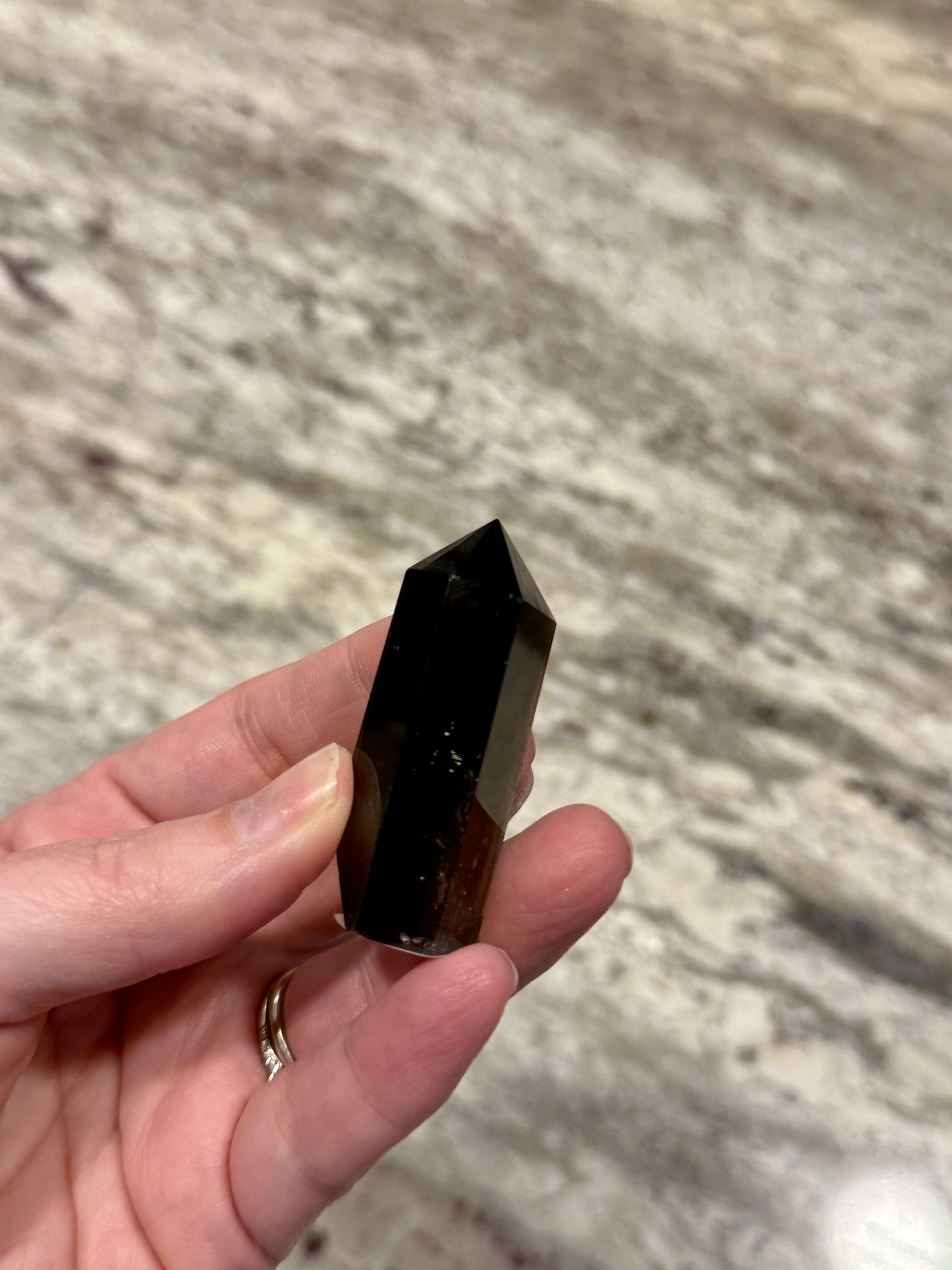Smoky Quartz Mini Tower