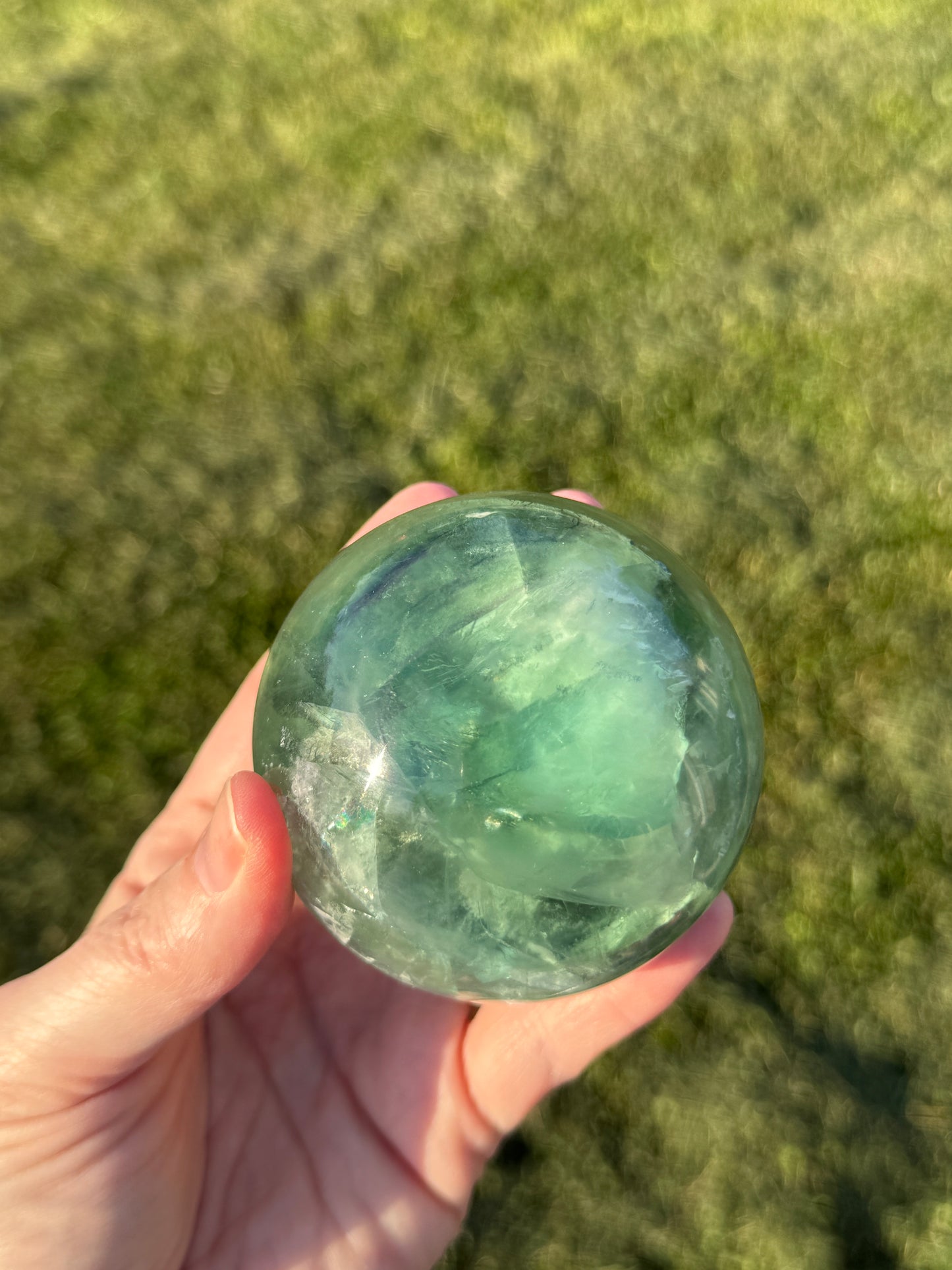 Rainbow Flourite Sphere A