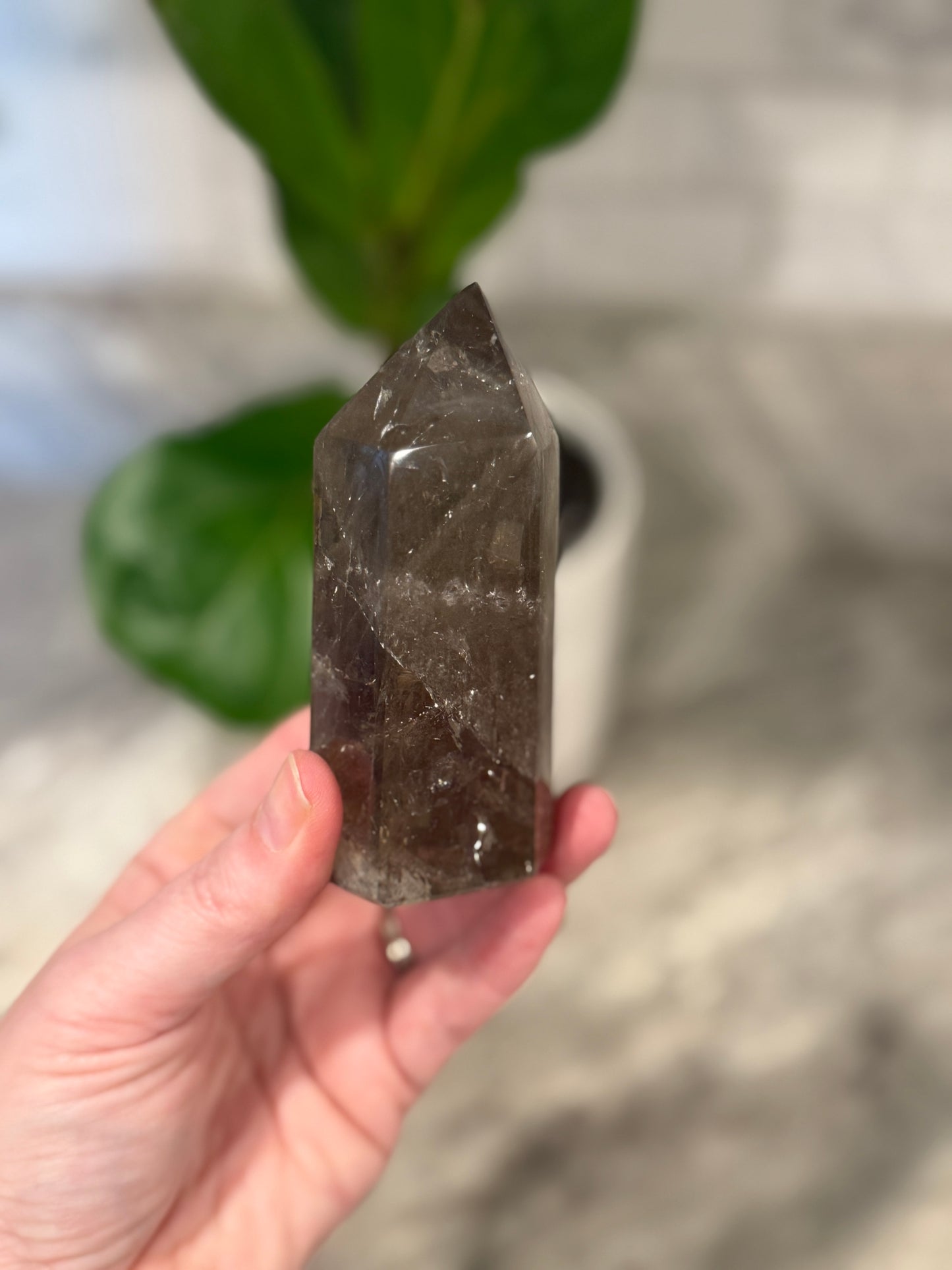 Smoky Quartz Medium Tower