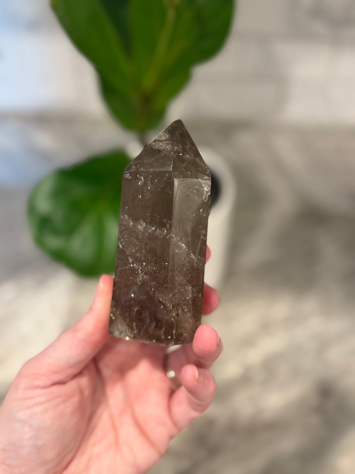 Smoky Quartz Medium Tower