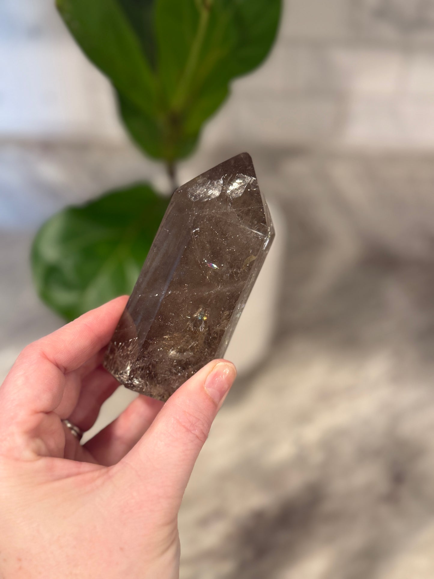 Smoky Quartz Medium Tower
