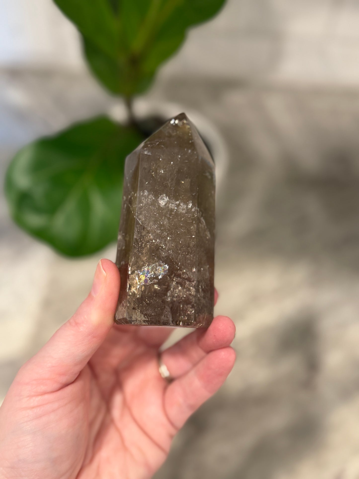 Smoky Quartz Medium Tower