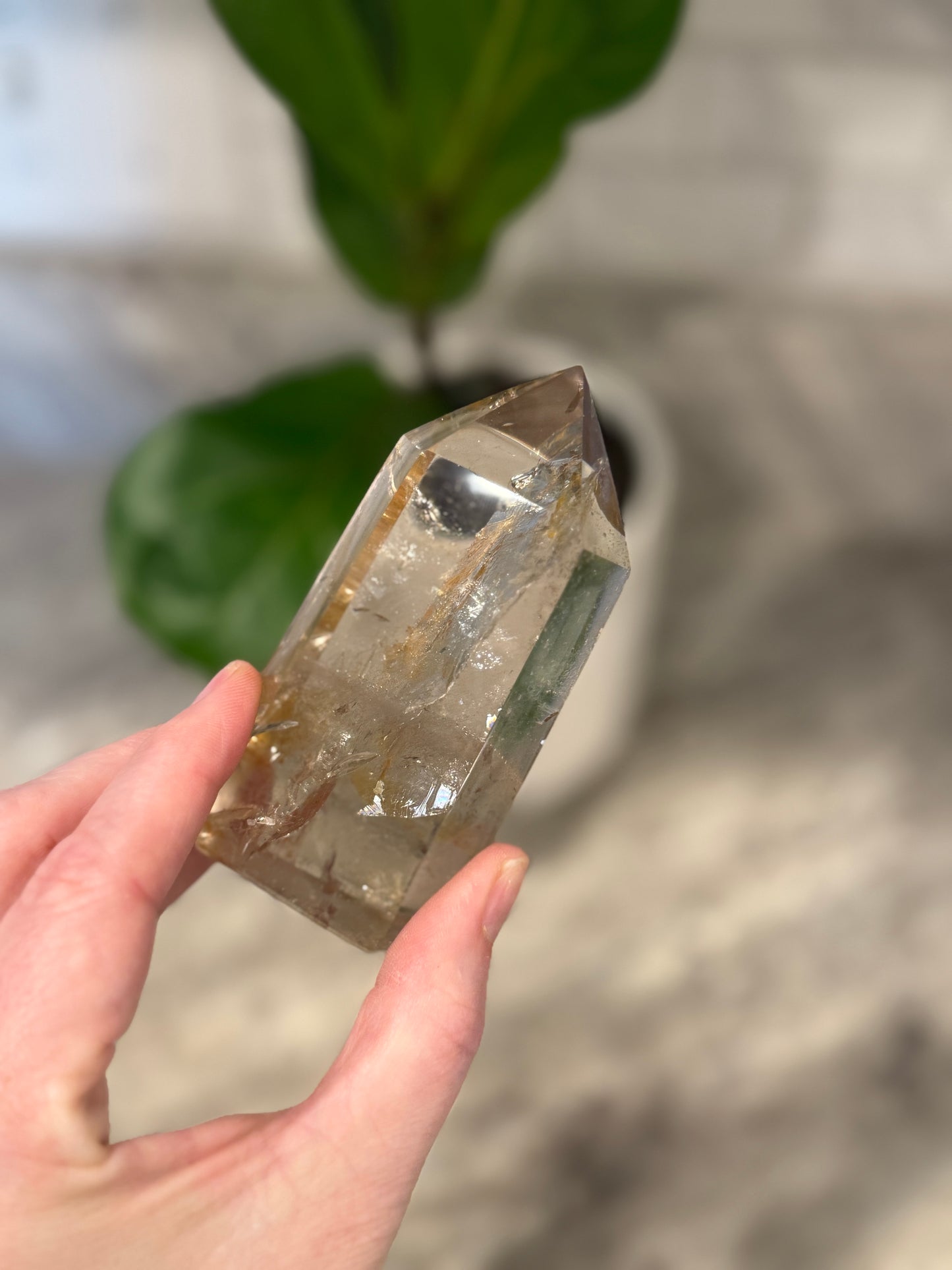 Smoky Quartz Medium Tower