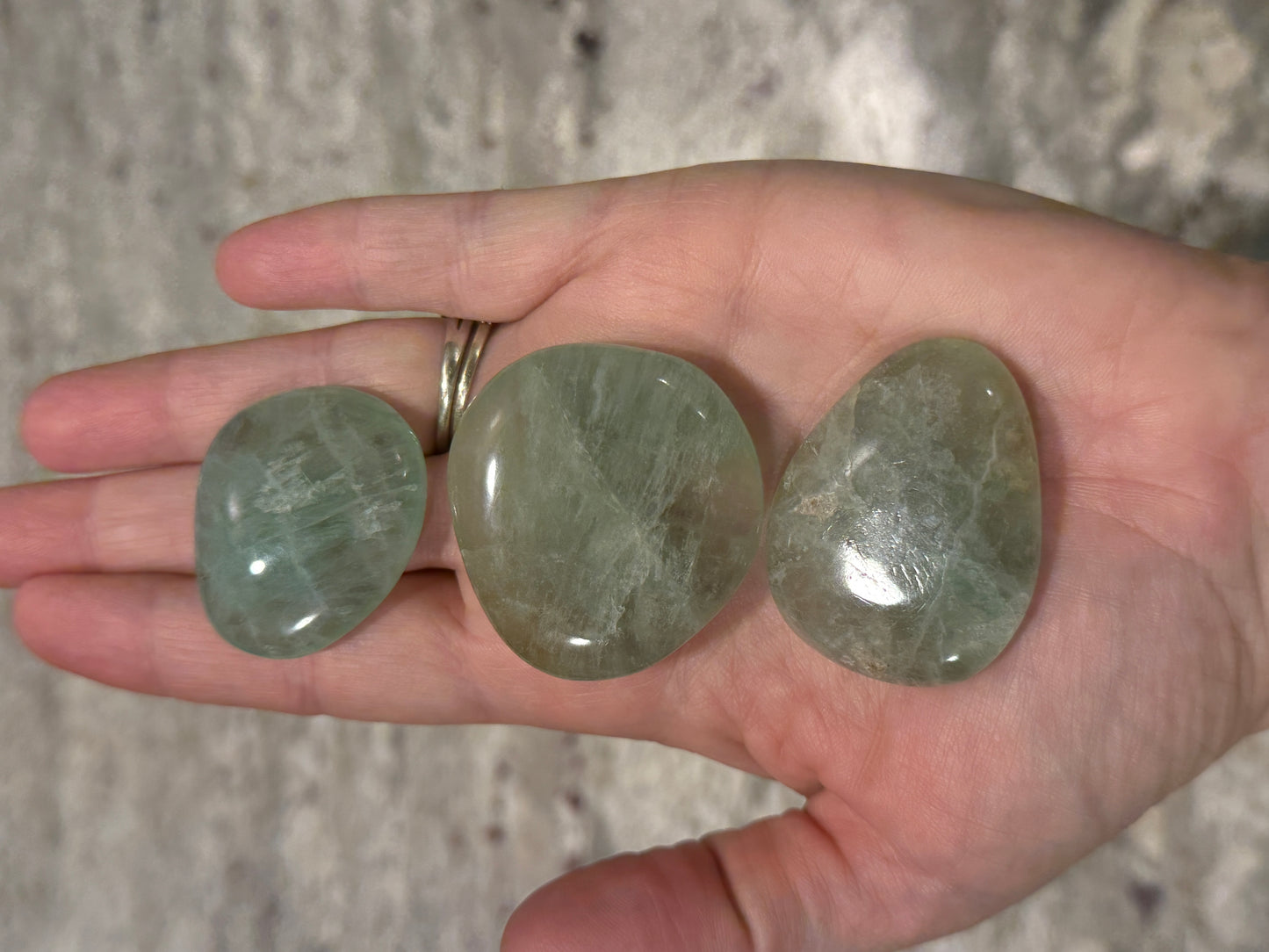 Green Fluorite Flats