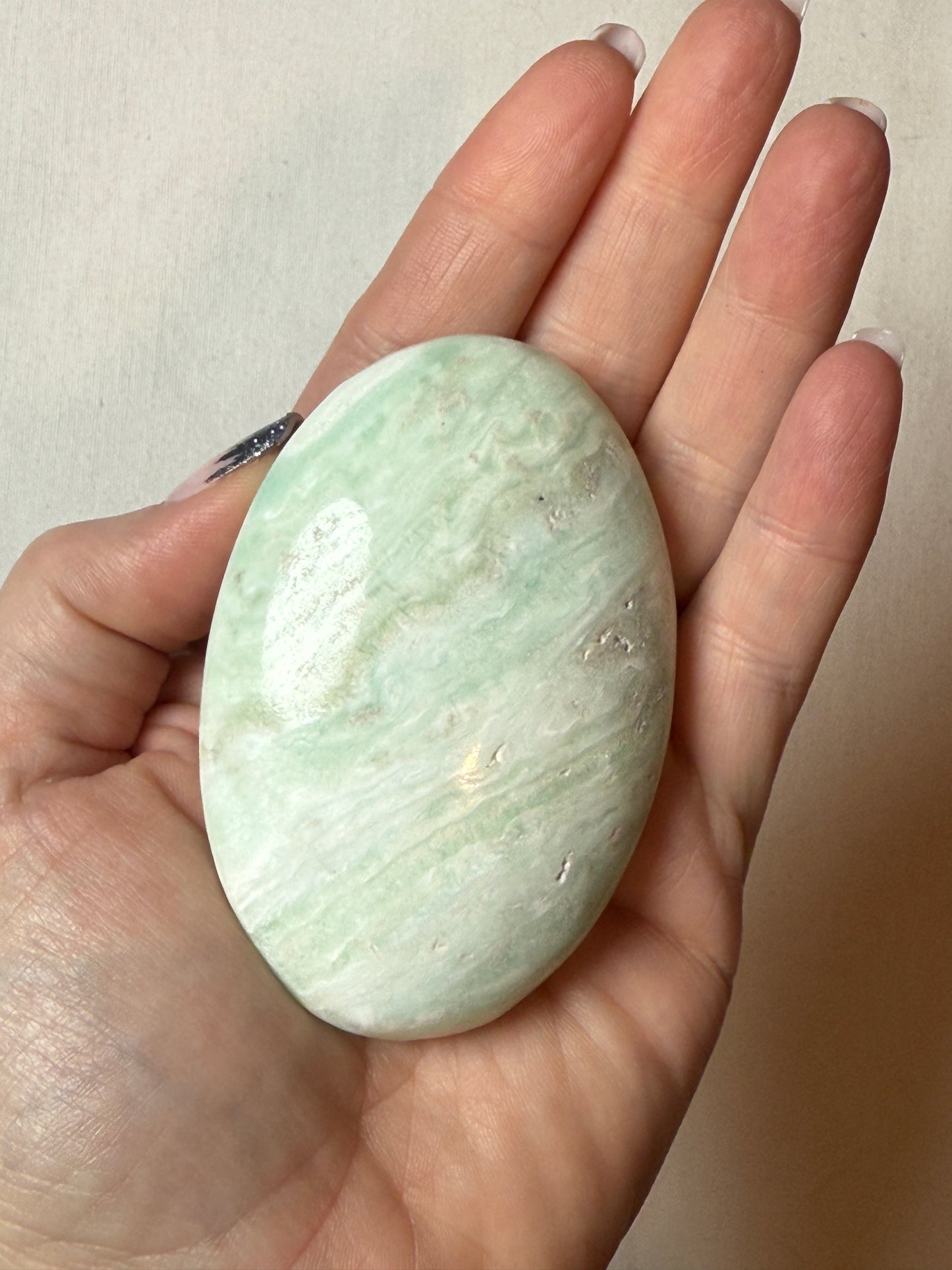 Caribbean Calcite Palm Stone