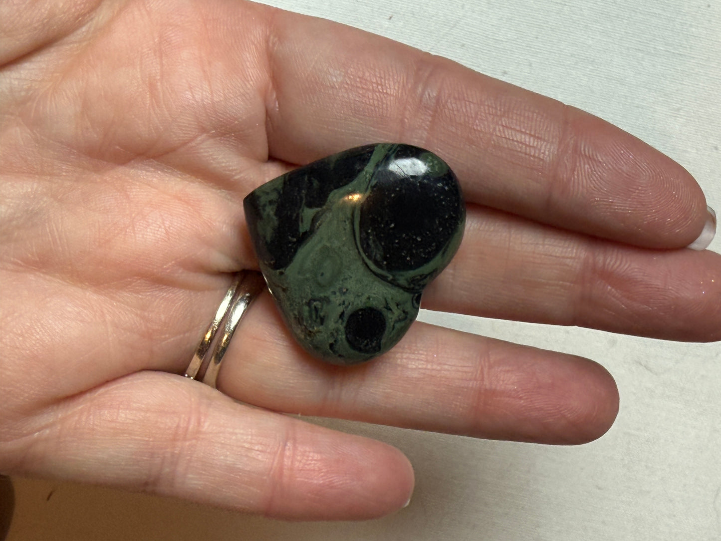 Kambaba Jasper Mini Hearts