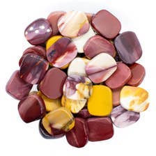 Mookaite Jasper Smooth Small Flat Stone