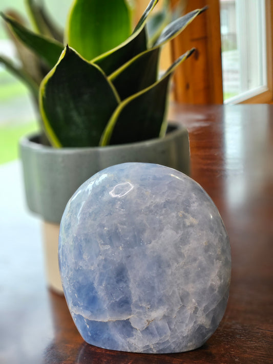 Blue Calcite Freeform