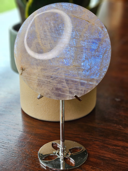 Peach Moonstone Mirror
