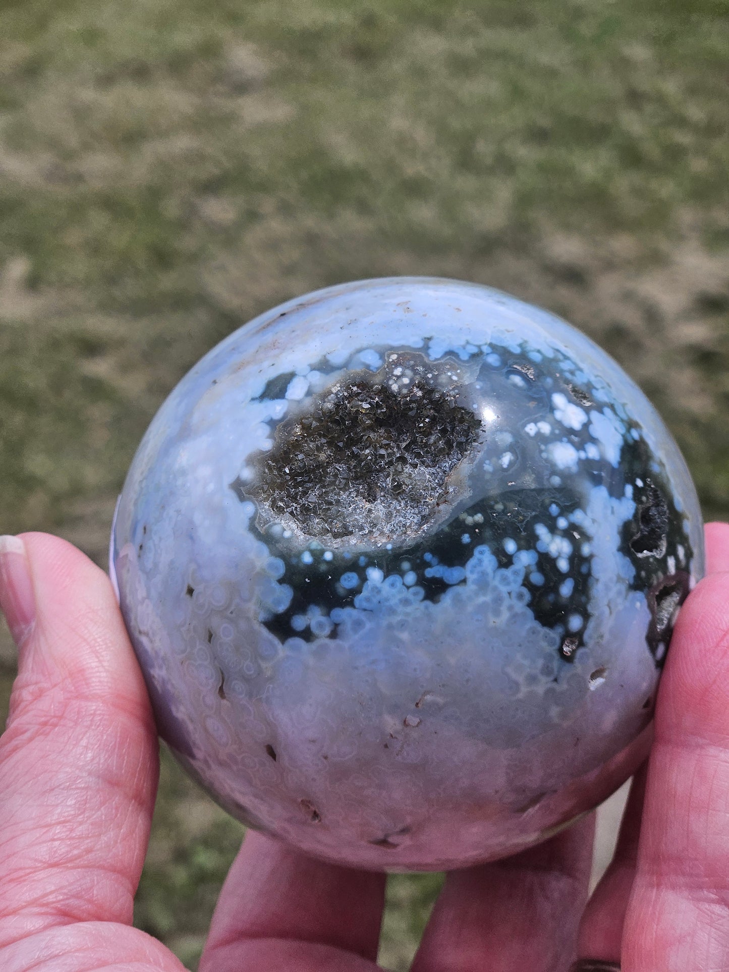 Ocean Jasper Sphere