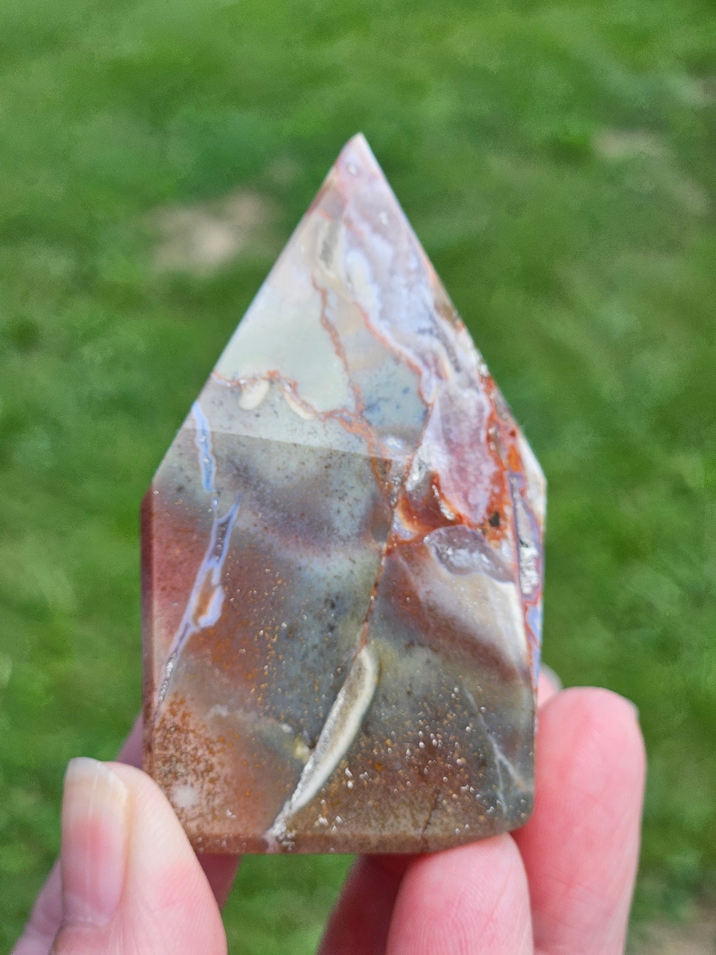 Unicorn Jasper Freeform Tower