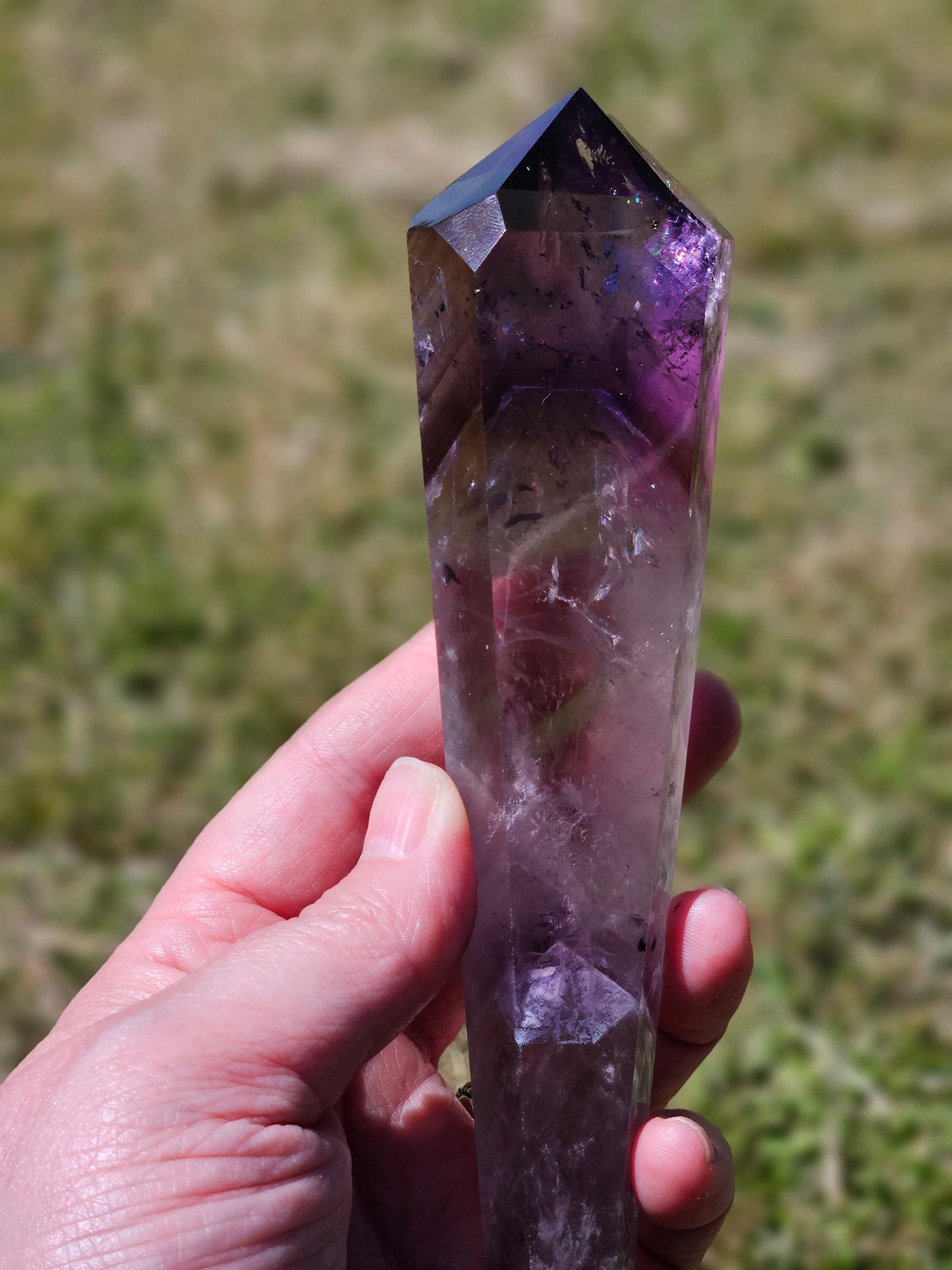 Amethyst Wand on Stand