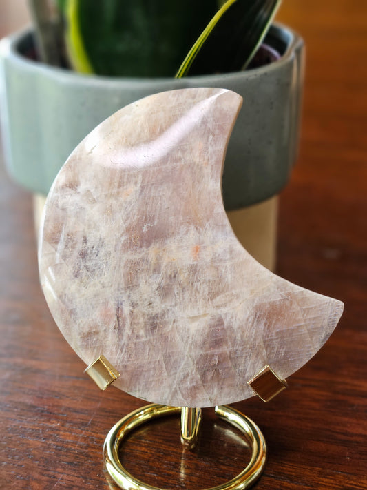 Peach Moonstone Moon