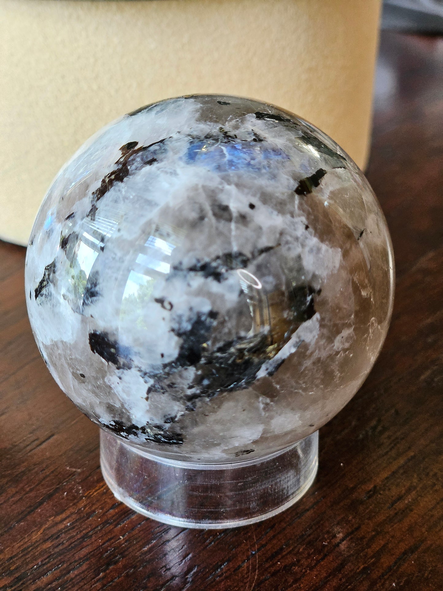 Rainbow Moonstone Sphere