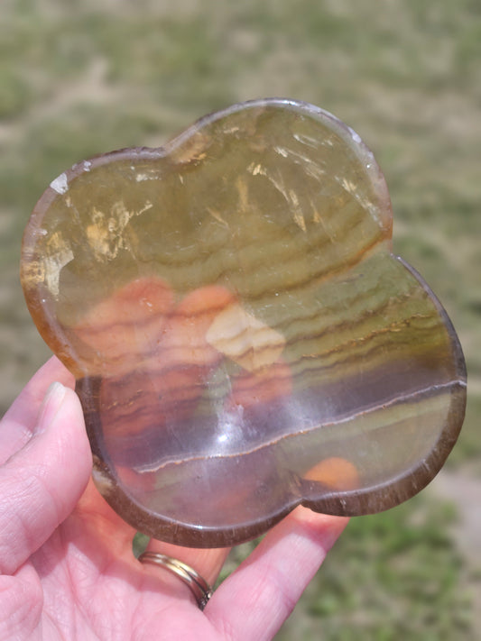 Yellow Fluorite Bowl