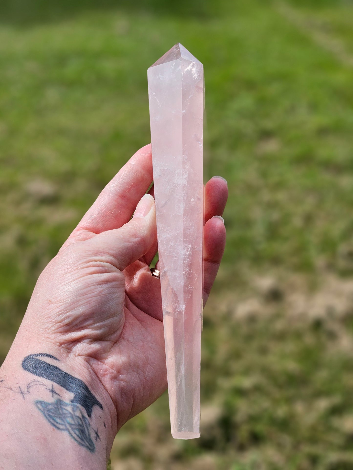 Rose Quartz Wand
