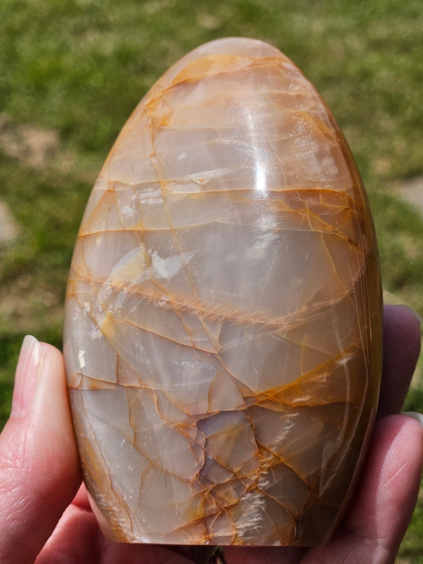 Peach Moonstone Freeform