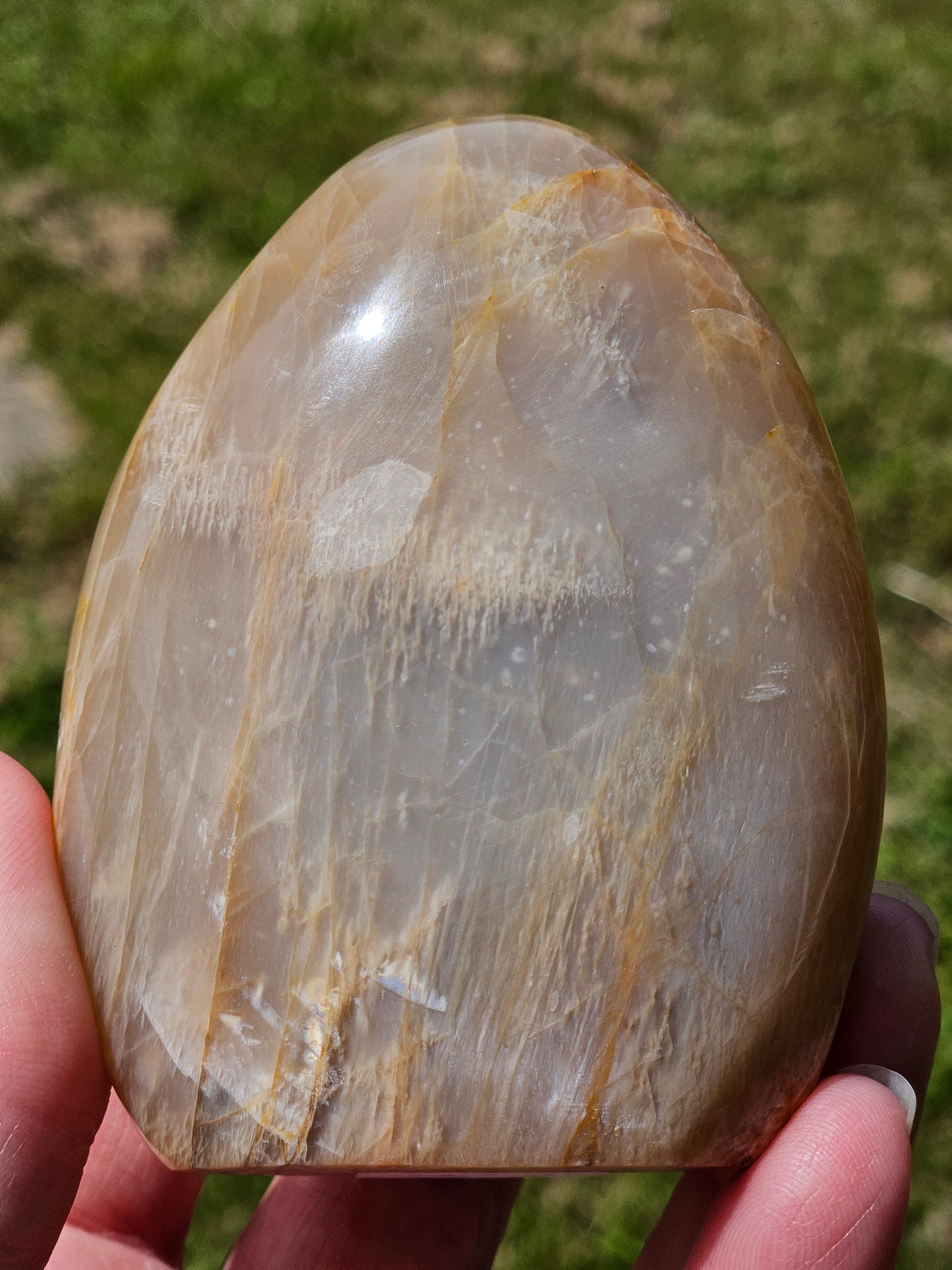 Peach Moonstone Freeform