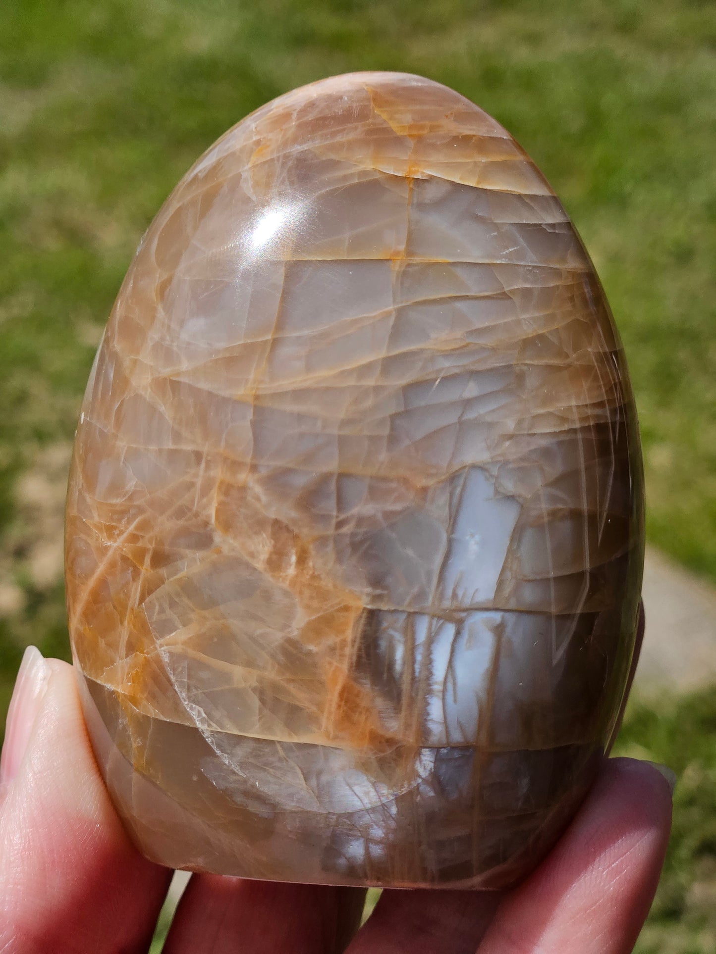 Peach Moonstone Freeform
