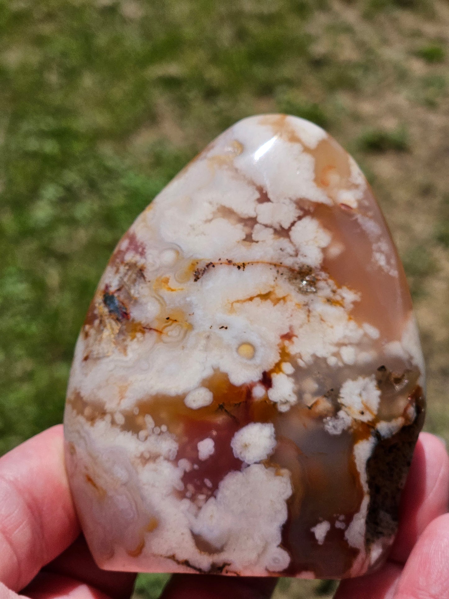 Flower Agate Freeform