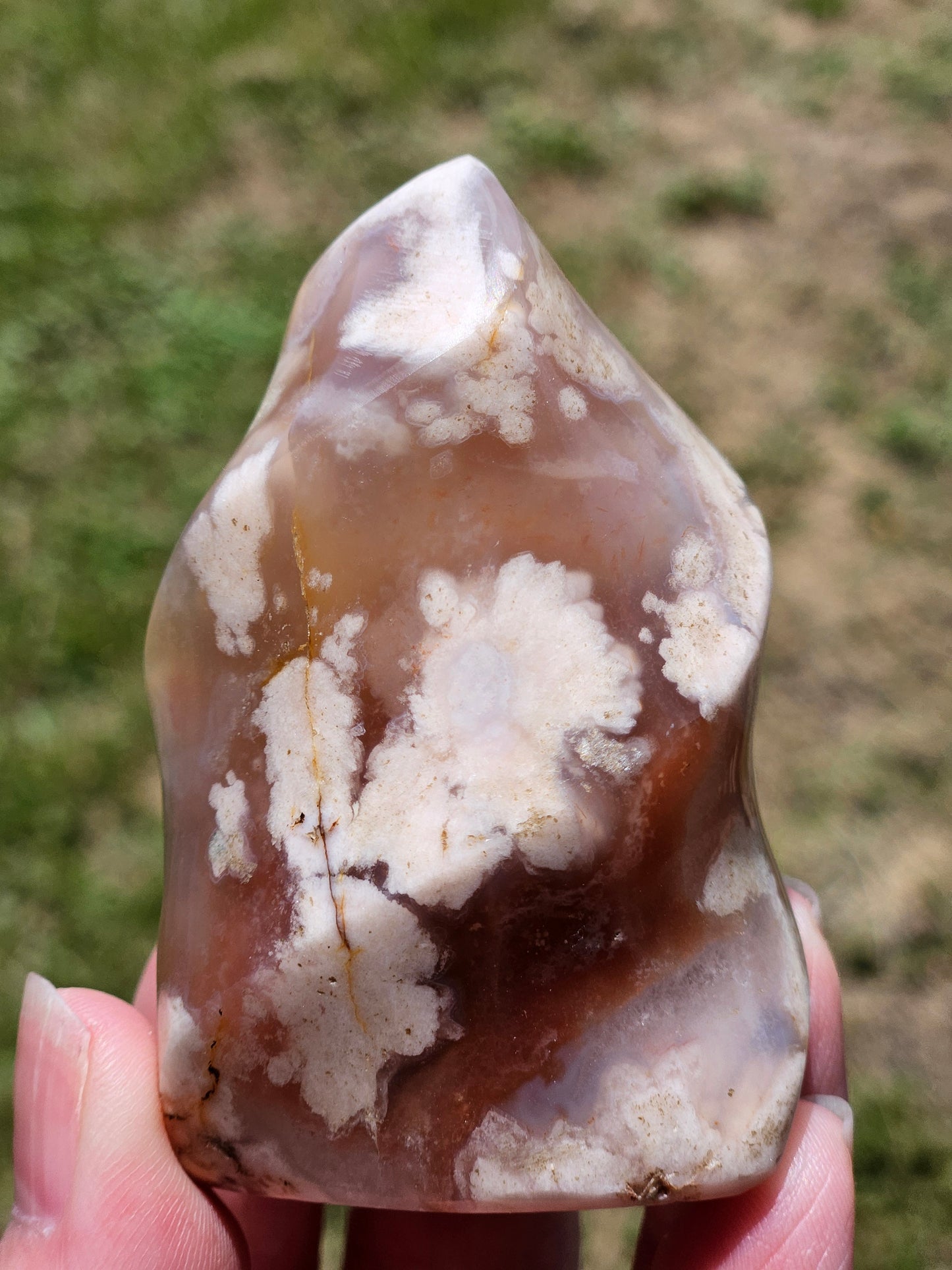 Flower Agate Flame