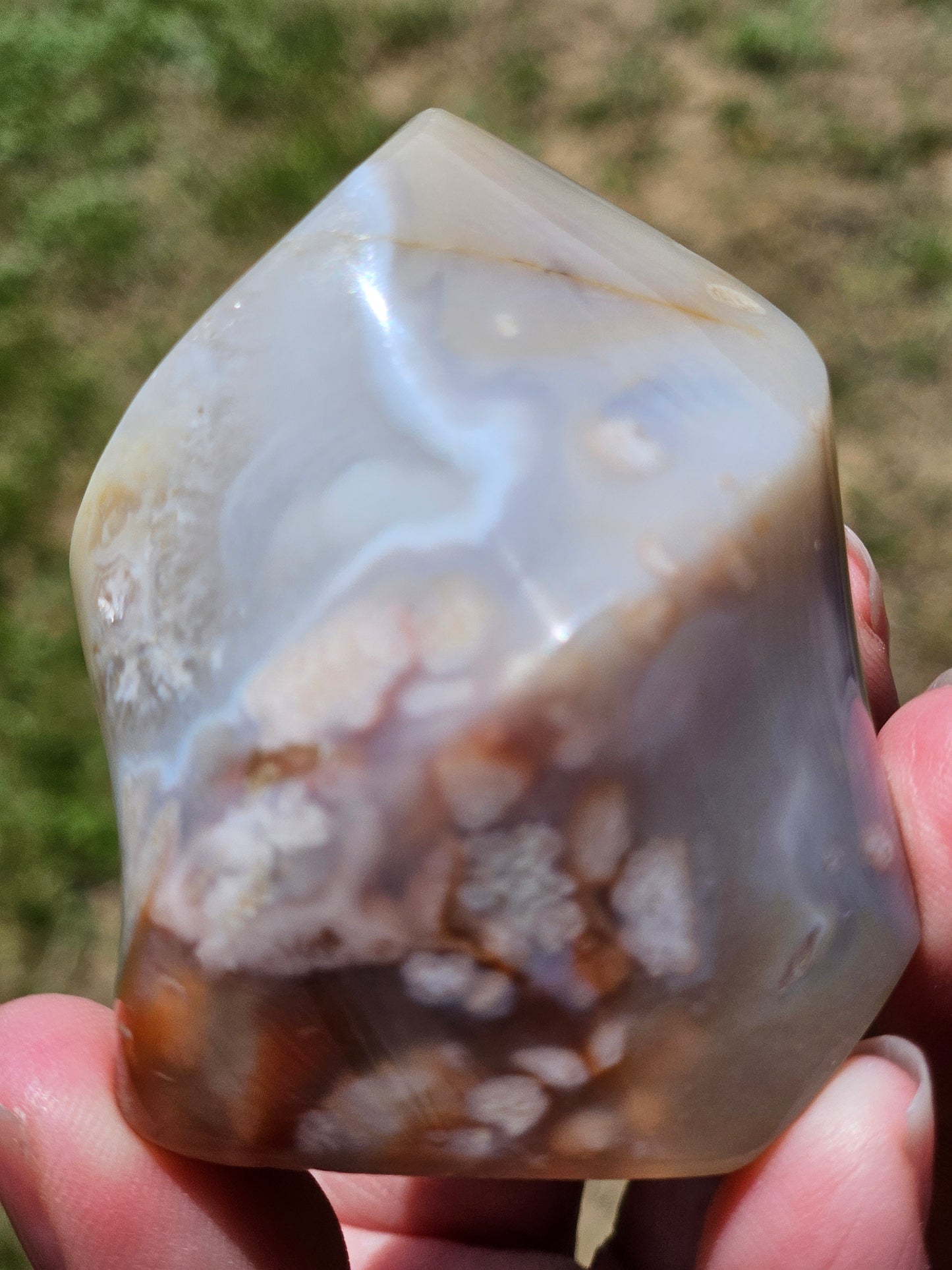 Flower Agate Flame