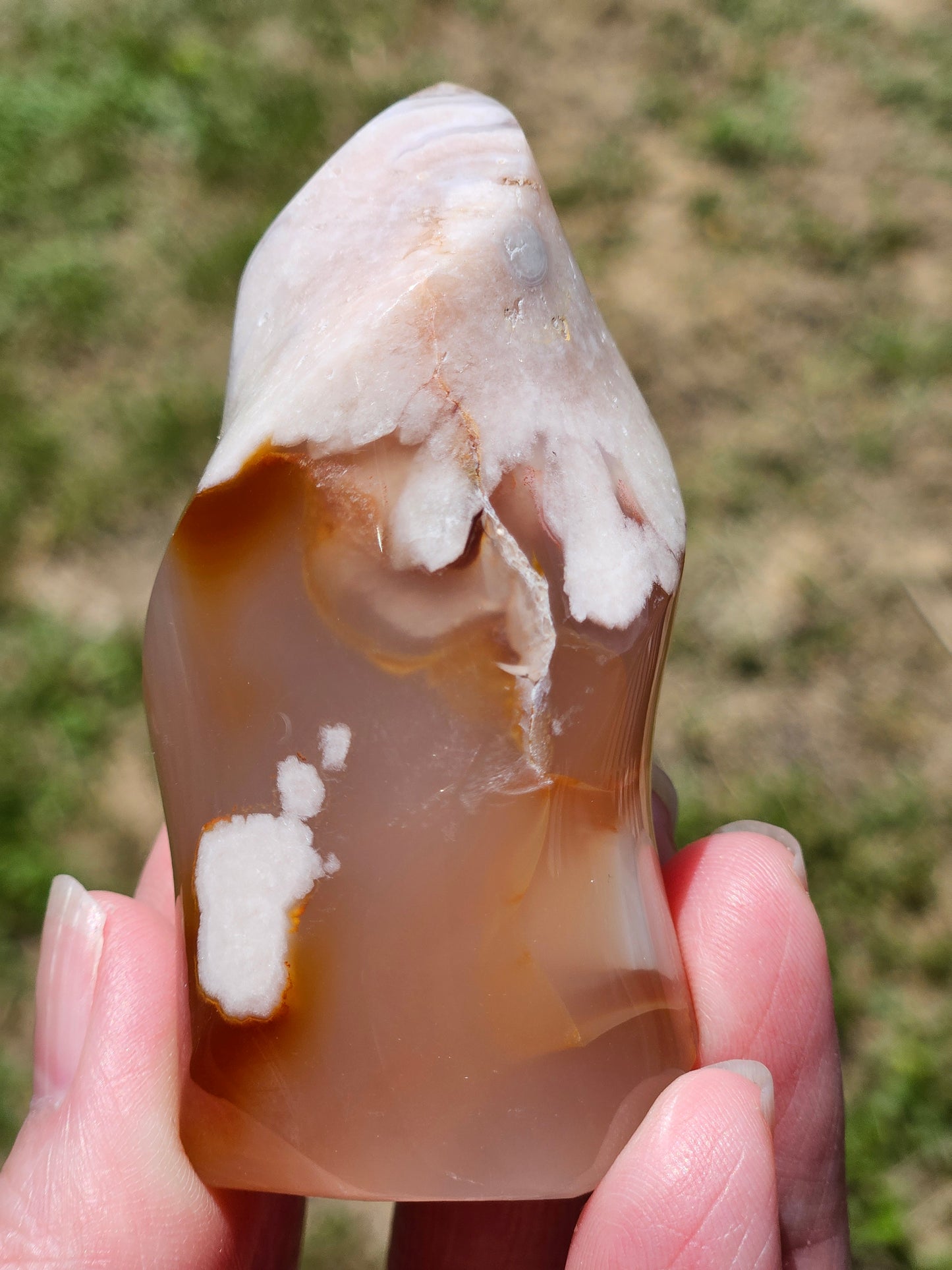 Flower Agate Flame