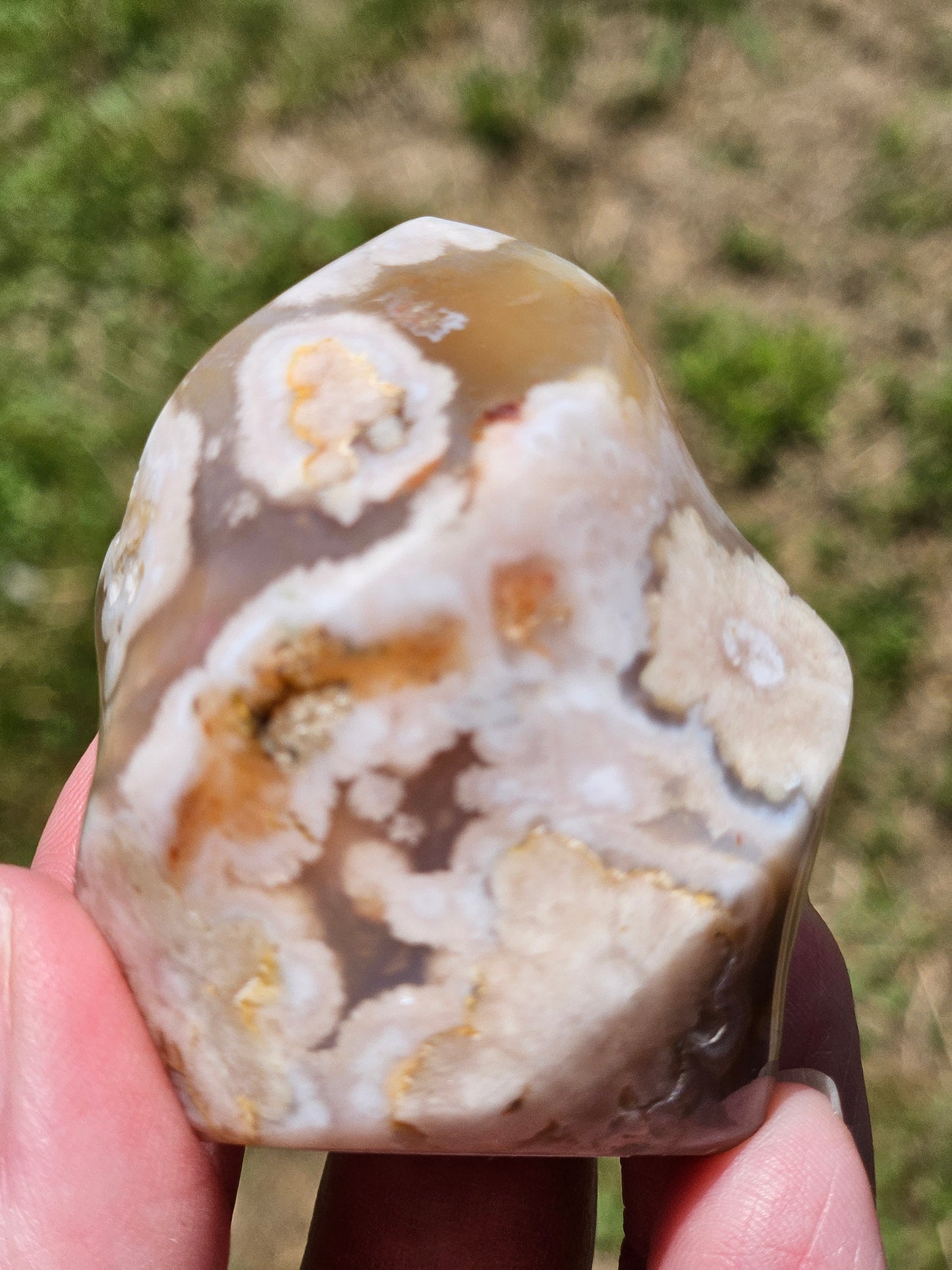 Flower Agate Flame