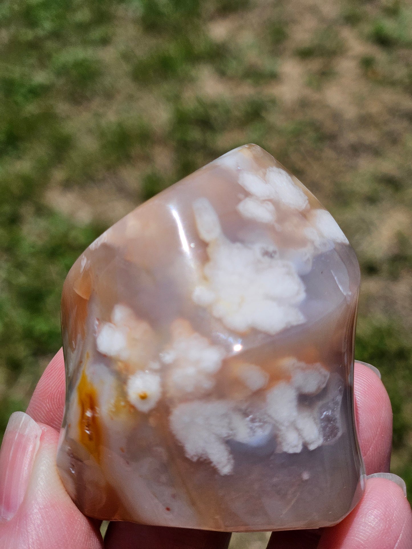 Flower Agate Flame