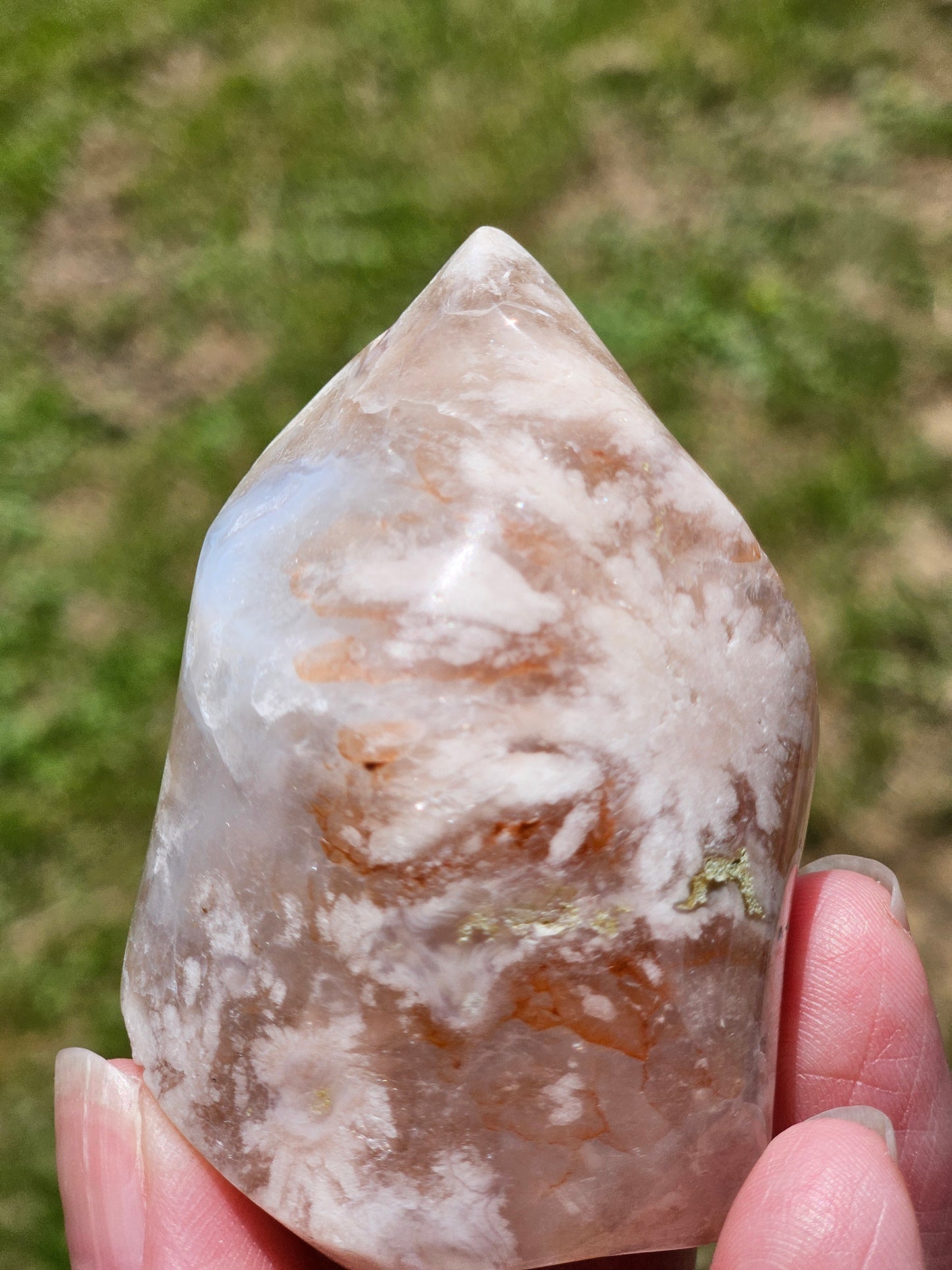 Flower Agate Flame