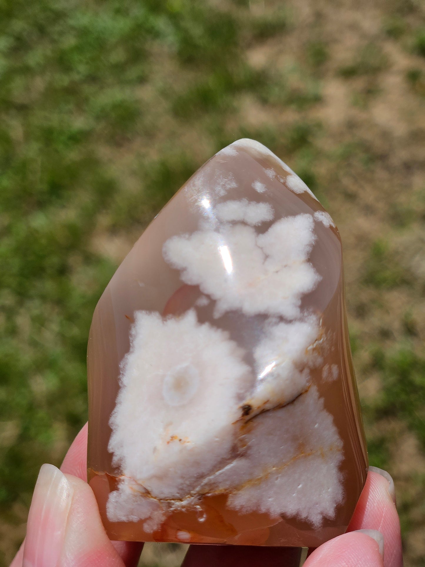 Flower Agate Flame