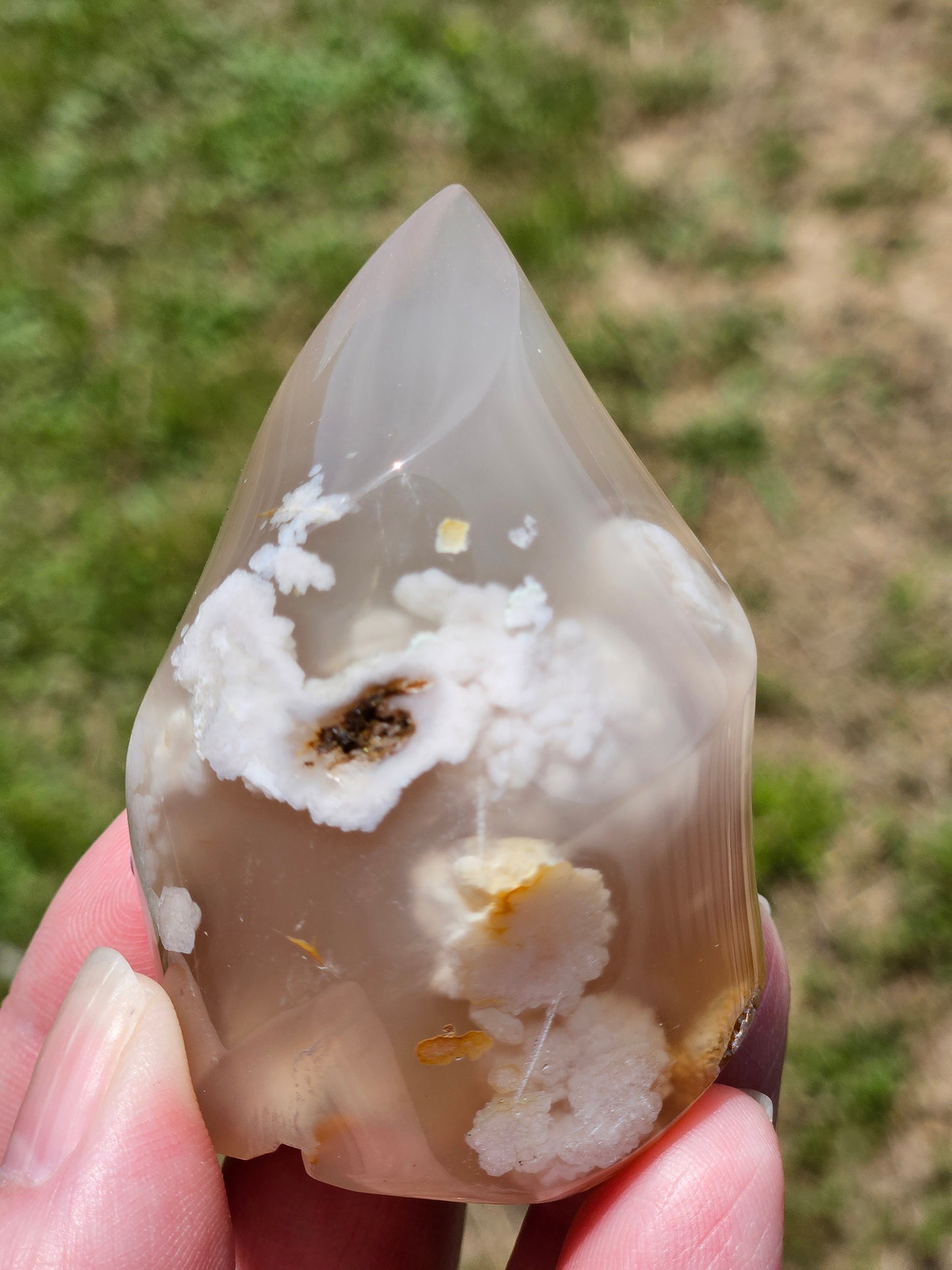 Flower Agate Flame