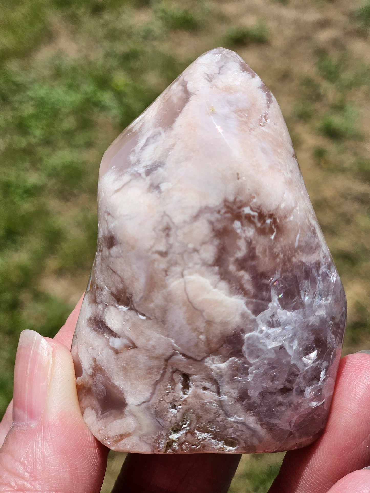 Flower Agate Flame